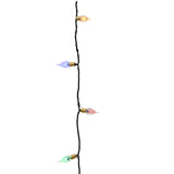 Lumineo 180 Multi Coloured LED Vintage Twinkle Lights (17.9m)