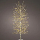 Lumineo 180cm Gold/Classic/Warm White Micro LED Tree - Gold Frame - 501130