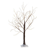 Lumineo 1m Warm White Micro LED Snowy Birch Twig Tree