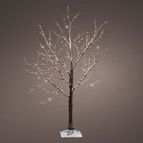 Lumineo 1m Warm White Micro LED Snowy Birch Twig Tree