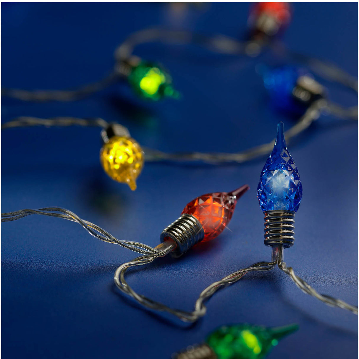 Lumineo 20 Multi Coloured LED Mini Bulb String Lights (Choice of 3)
