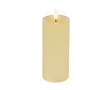 Lumineo 20cm LED Realistic Wax Candle - Warm White - Cream - 480463