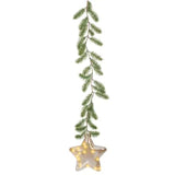 Lumineo 20cm Micro LED Warm White Star with Garland