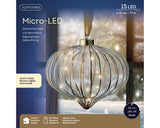 Lumineo 20cm Micro LED Warm White Onion Light