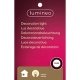 Lumineo 20cm White LED Porcelain House