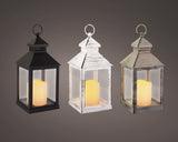 Lumineo 22.5cm LED Lit Lantern (Choice of 3) - 894382