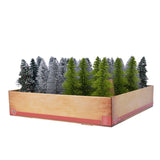 Lumineo 23cm Christmas Village Christmas Trees (Choice of 6)