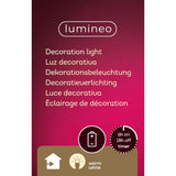 Lumineo 29cm Micro LED Polyresin Santa Ornament