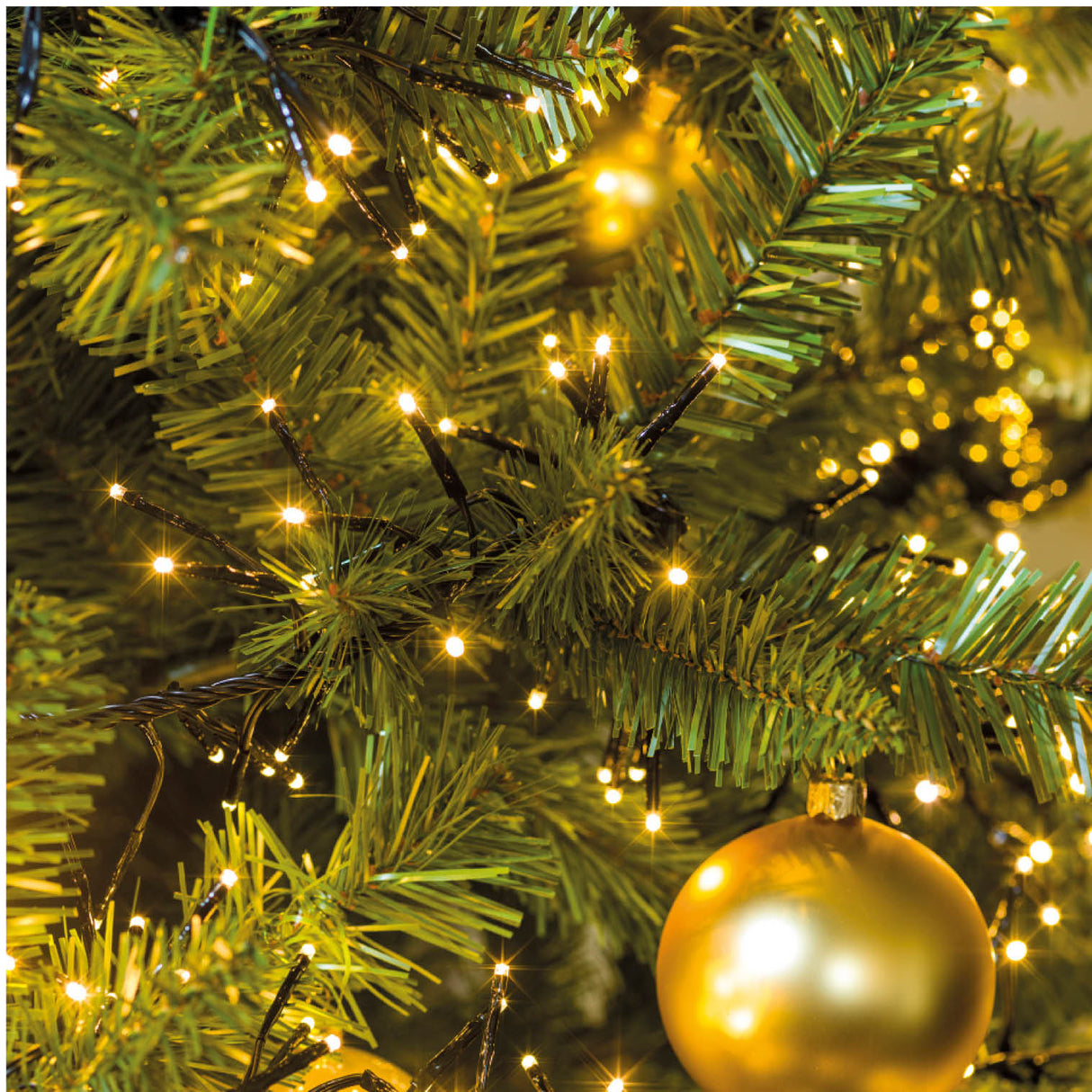 Lumineo 3000 Warm White Twinkle LED Cluster Lights