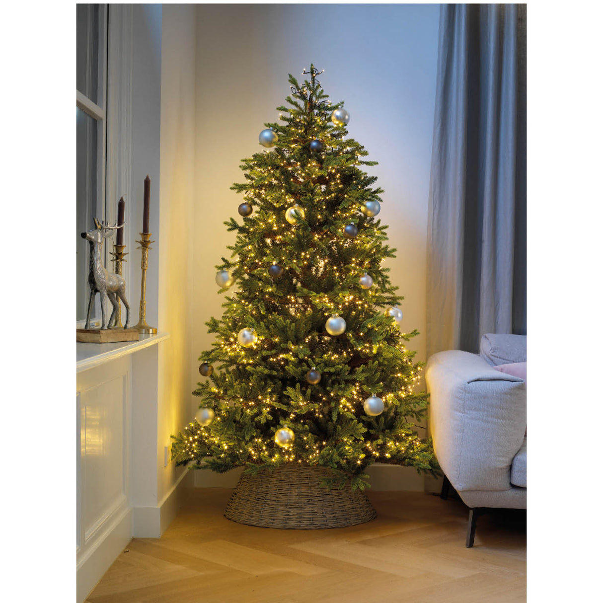 Lumineo 3000 Warm White Twinkle LED Cluster Lights