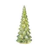 Lumineo 32cm Green Micro LED Glass Tree