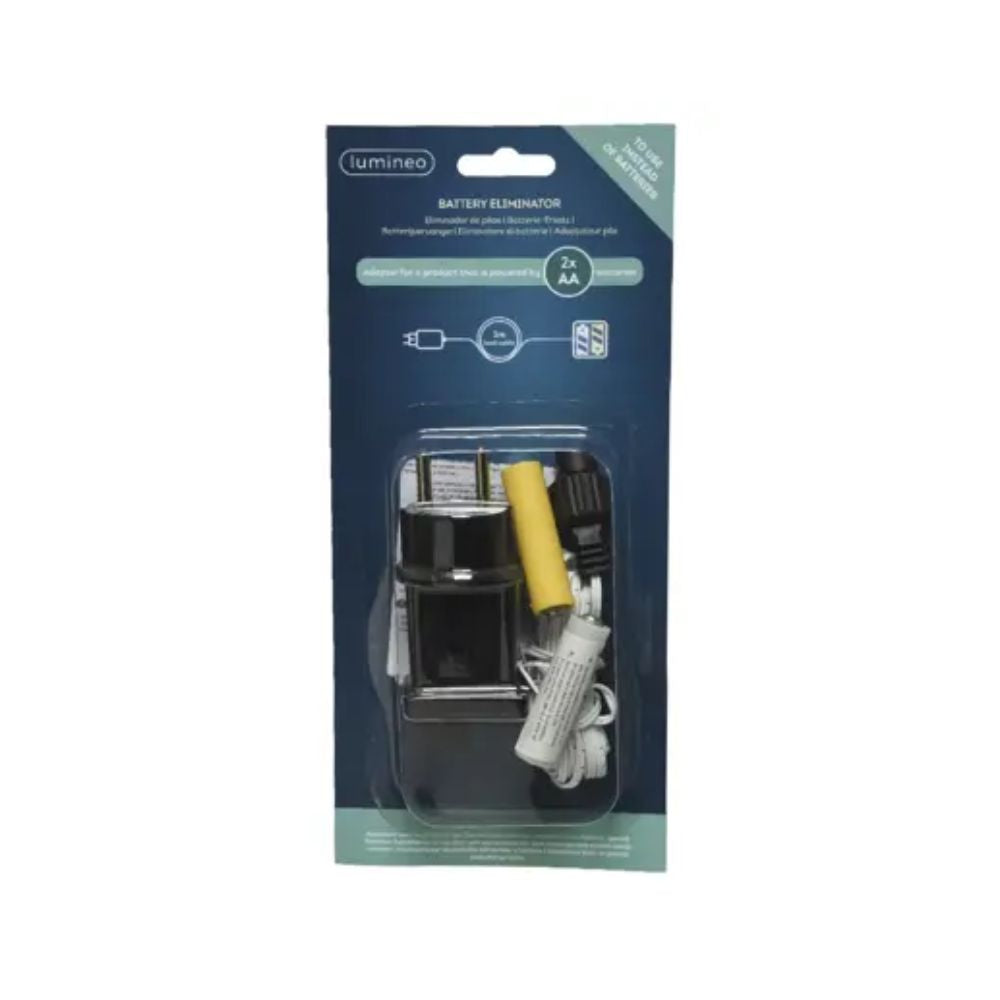 Lumineo 3V Battery Eliminator for a 2 x AA Indoor Item