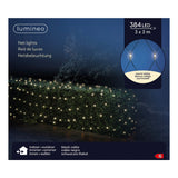 Lumineo 3x3m Warm White LED Black Net Lights