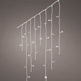 Lumineo 480 Cool White LED Snowing Effect Icicle Lights (11.8m)