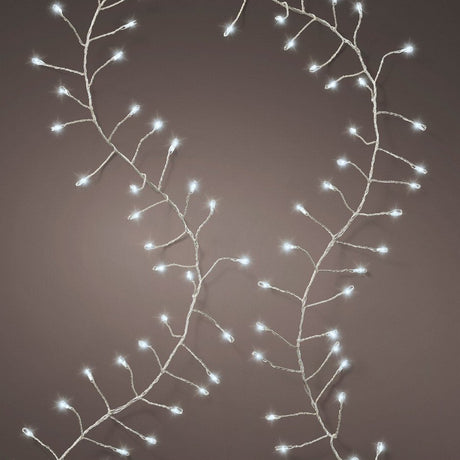 Lumineo 480 Cool White Micro LED Compact Wire Christmas Lights (6m)