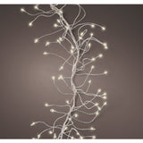 Lumineo 480 Warm White LED Cluster Micro Wire Lights (3m) - Silver Cable