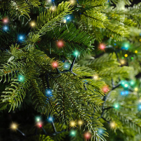 Lumineo 500 Multi Coloured LED Compact Christmas Lights (11m)