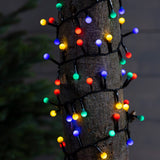 Lumineo 500 Multi-Coloured Twinkle Effect LED Cherry Lights (11m)