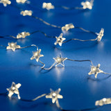 Lumineo 60 Warm White Micro LED Battery Star String Lights (3m)