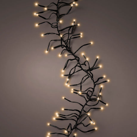 Lumineo 768 Classic Warm LED Twinkle Effect Cluster Lights (7m)