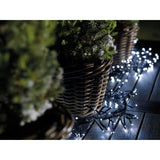 Lumineo 768 Cool White LED Twinkle Cluster Christmas Lights (7m)