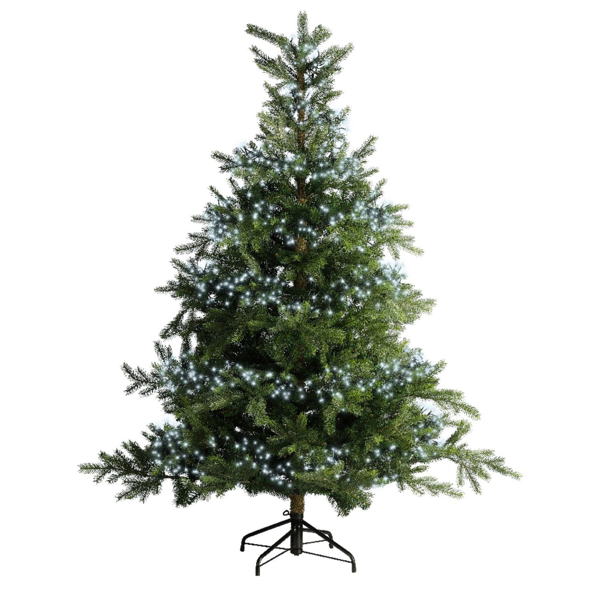 Lumineo 768 Cool White LED Twinkle Cluster Christmas Lights (7m)