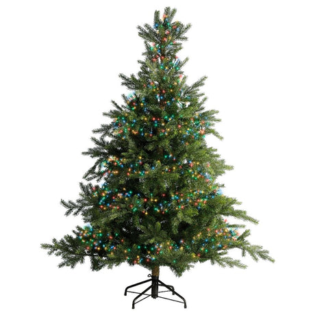 Lumineo 768 Multi Coloured LED Twinkle Cluster Lights (7m)