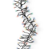 Lumineo 768 Multi Coloured LED Twinkle Cluster Lights (7m)