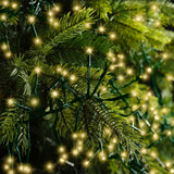 Lumineo 768 Soft Gold LED Twinkle Cluster Christmas Lights (7m)