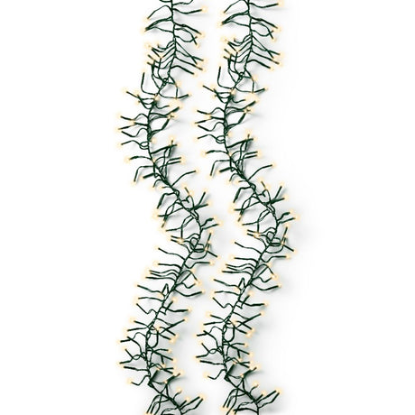 Lumineo 768 Soft Gold LED Twinkle Cluster Christmas Lights (7m)