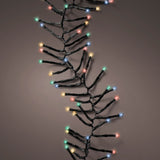 Lumineo 768 Soft Multi-Coloured LED Twinkle Effect Cluster Lights (7m)