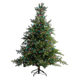 Lumineo 768 Soft Multi-Coloured LED Twinkle Effect Cluster Lights (7m)