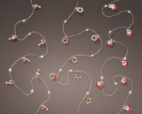 Lumineo 90cm Micro LED Christmas Deco String Lights - (Choice of 3) - 481021