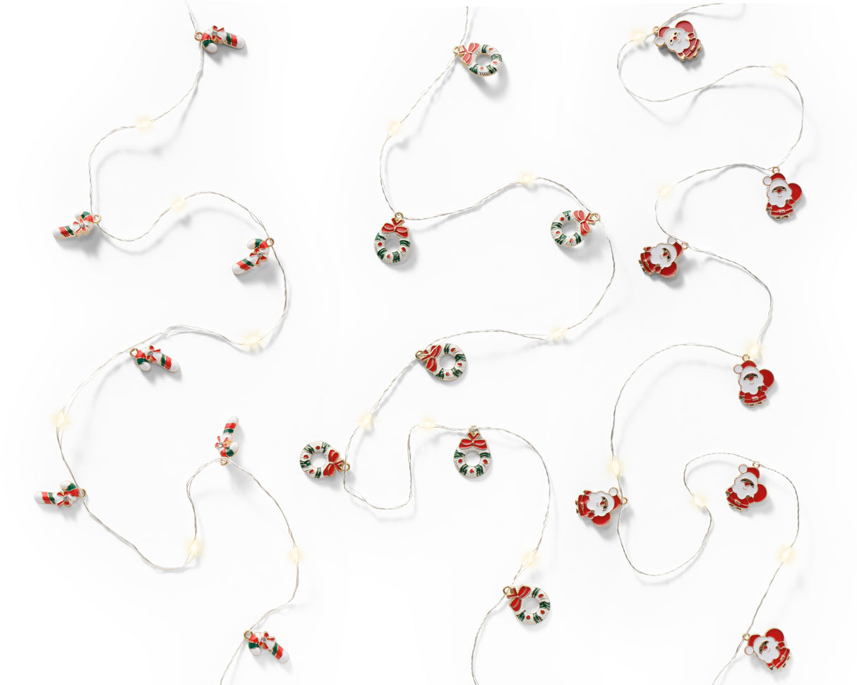 Lumineo 90cm Micro LED Christmas Deco String Lights - (Choice of 3) - 481021