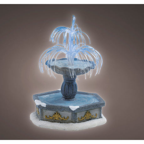 Lumineo Christmas Village 16cm LED Fountain