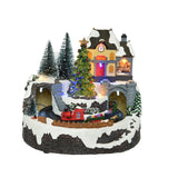 Lumineo 18cm Christmas Village LED Moving Train Scene (Choice of 4)