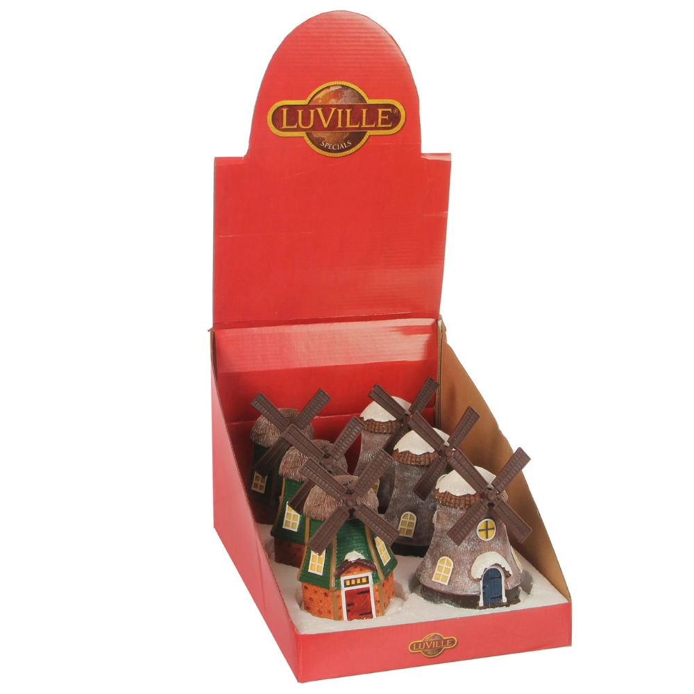 Luville Collectables 20cm Holland Windmill