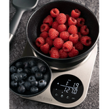 Luxe Precision Electronic Kitchen Weighing Scales 5kg Silver