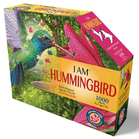 Madd Capp I Am Hummingbird Shaped 1000 Piece Jigsaw Puzzle