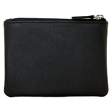 Mala Leather Aurora Coin Purse - Black