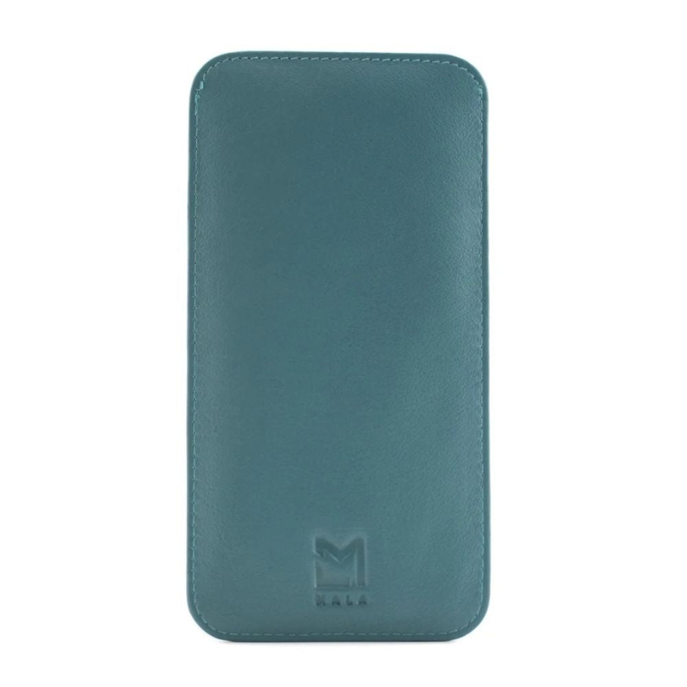 Mala Leather Bella Glasses Case - Teal