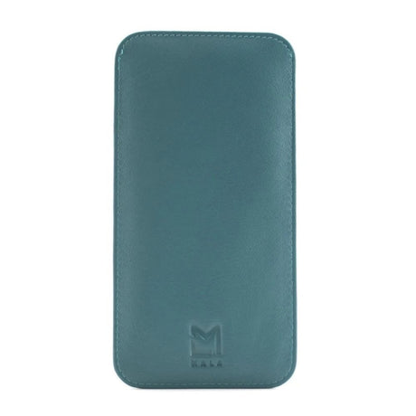 Mala Leather Bella Glasses Case - Teal