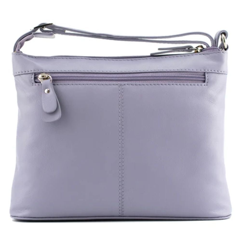 Mala Leather Bella Highland Cow Midi Crossbody Bag - Old Railway Line Garden Centre