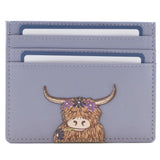 Mala Leather Bella Slim Card Holder with Coin Pocket - Old Railway Line Garden Centre