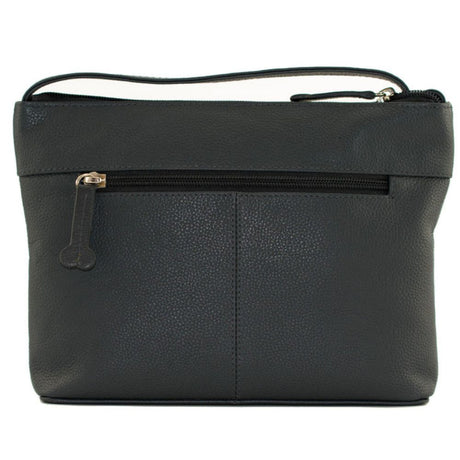Mala Leather Black Kennel Crew Crossbody Bag - Old Railway Line Garden Centre