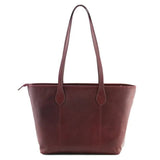 Mala Leather Bloomsbury Shopper Leather Bag - Burgundy