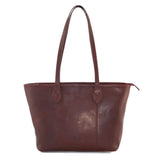 Mala Leather Bloomsbury Shopper Leather Bag - Burgundy