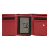 Mala Leather Bobbie Robin Tri fold Purse