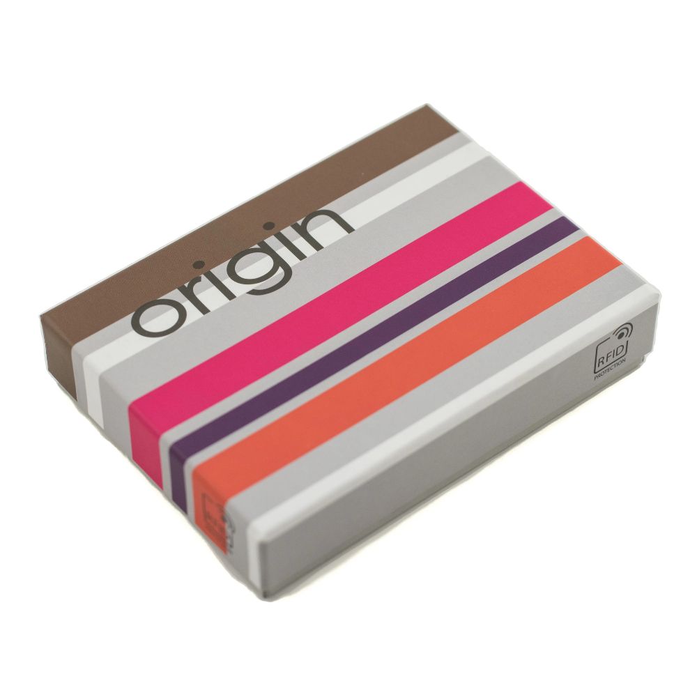 Mala Leather Brown Origin Card Holder with RFID