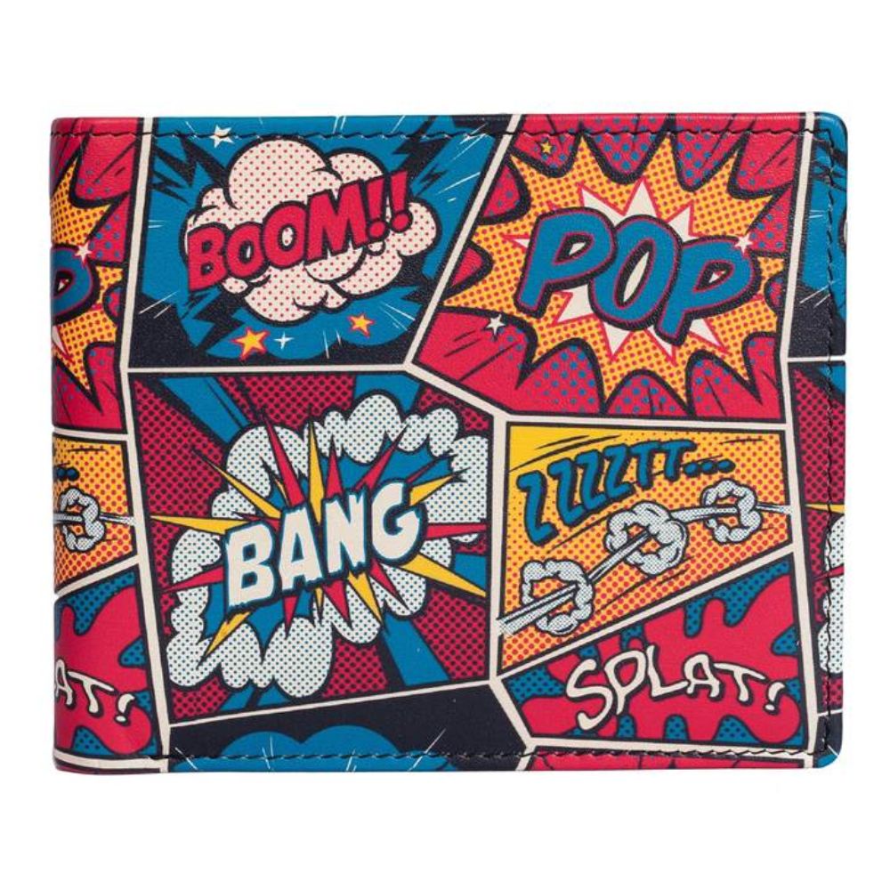 Mala Leather Kalmin Pop Printed Wallet